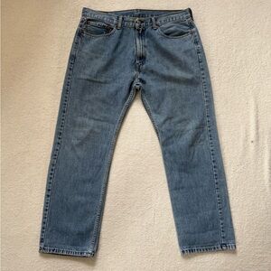 Vintage Levis Original 505 Jeans Mens 36x30 Blue Straight Leg Denim